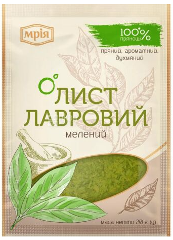 Лавровий лист Мрія мелений 10 г